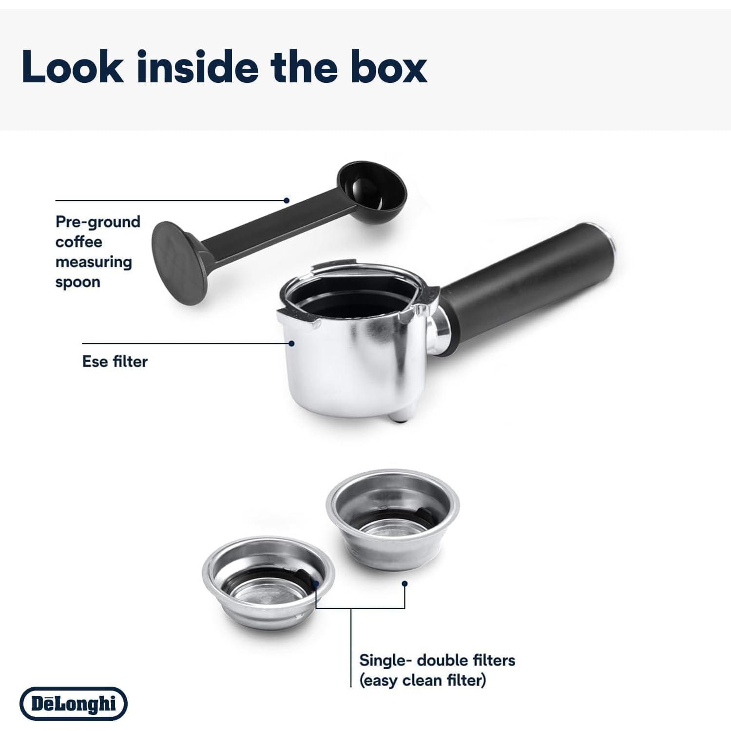 America Dedica Deluxe Machine à expresso automatique, acier inoxydable, 1300 W, 1040 ml, argenté