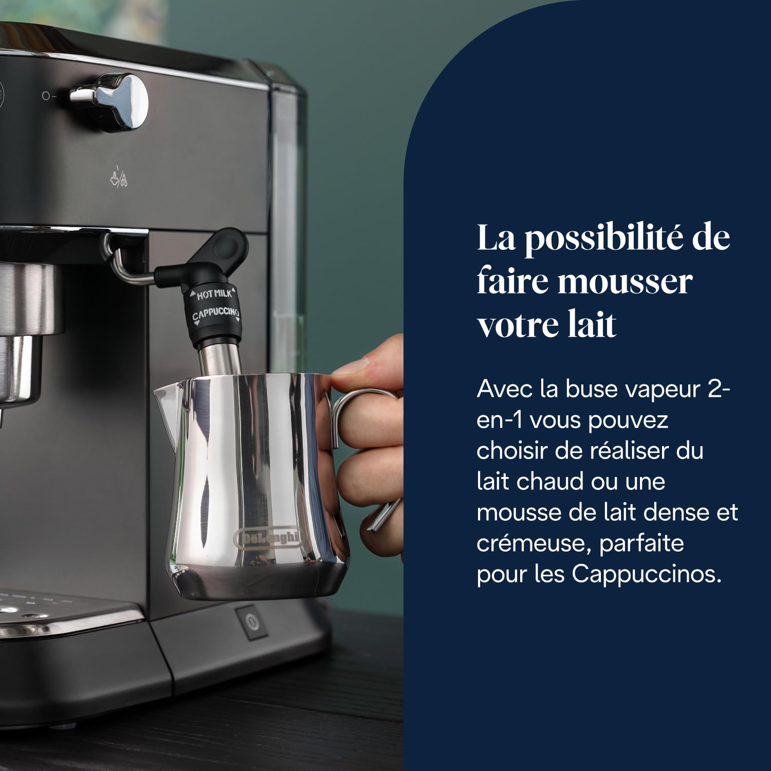 Dedica Style - Perfetto Machine à Expresso Compacte, Noir